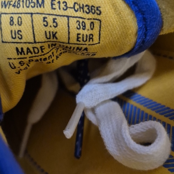 Keds Blue Size 8 Sneakers With 2 Sets Of Laces, New In Box - Picture 7 of 9